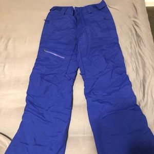 Purple North Face Snowboarding Pants XS